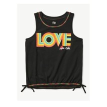 Justice Girls x Airheads Sugar Coated Love Cinched Hem Tank, Size Large NWT - £8.05 GBP