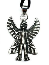 Pazuzu Devil Collar Demonio Estatua Colgante Rey Asirio Exorcista Cord Bead - £14.58 GBP