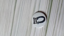 Vintage American Girl Grin Pin Good Luck Horseshoe Pleasant Company - $3.95