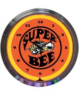 Super Bee Play Room Neon Clock 15&quot;x15&quot; - £67.64 GBP