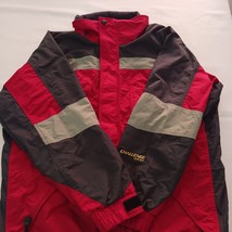 Columbia XM7243 Challenge Series Men's Red/Grey Core Interchange Jacket Sz Large image 15