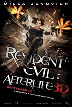 Resident Evil: Afterlife Movie Poster | 2010 | 11x17 | NEW | USA - £12.54 GBP