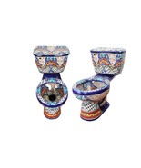 Mexican Talavera Ceramic Toilet Hand Painted  - Izamal - - €1.032,90 EUR
