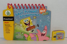 Leap Frog LeapPad Preschool Math Spongebob Best Friend Adventures Book Cartridge - £11.57 GBP