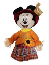 Disney Minnie Mouse Door Greeter Fall Harvest Standee Halloween Thanksgiving - £37.56 GBP