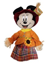 Disney Minnie Mouse Door Greeter Fall Harvest Standee Halloween Thanksgi... - £37.29 GBP