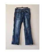 Tuff Cowgirl Blue Jean Size 27 Brave Wings Distress - $41.29 CAD