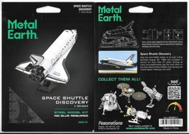 Nasa Space Shuttle Discovery Metal Earth Steel Model Kit New Sealed #MMS211 - £9.94 GBP