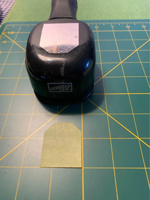 Stampin Up Tag Paper Punch - $10.14