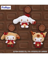 Japan Kuromi Cinnamoroll &amp; Melody Plush Mascot Sweet Chocolate (3pc set)... - €44,90 EUR