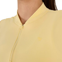 Bad Birdie Women Pale Banana Lightweight Sleeveless Blade Golf Polo Yell... - $39.99