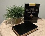 Genuine Leather 1945 edition KJV Old Scofield Study Bible INDEXED  - $59.99