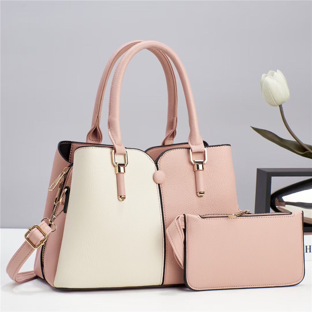 Women's Fashion Bag Colorblock Large Capacity Shoulder Crossbody Bag