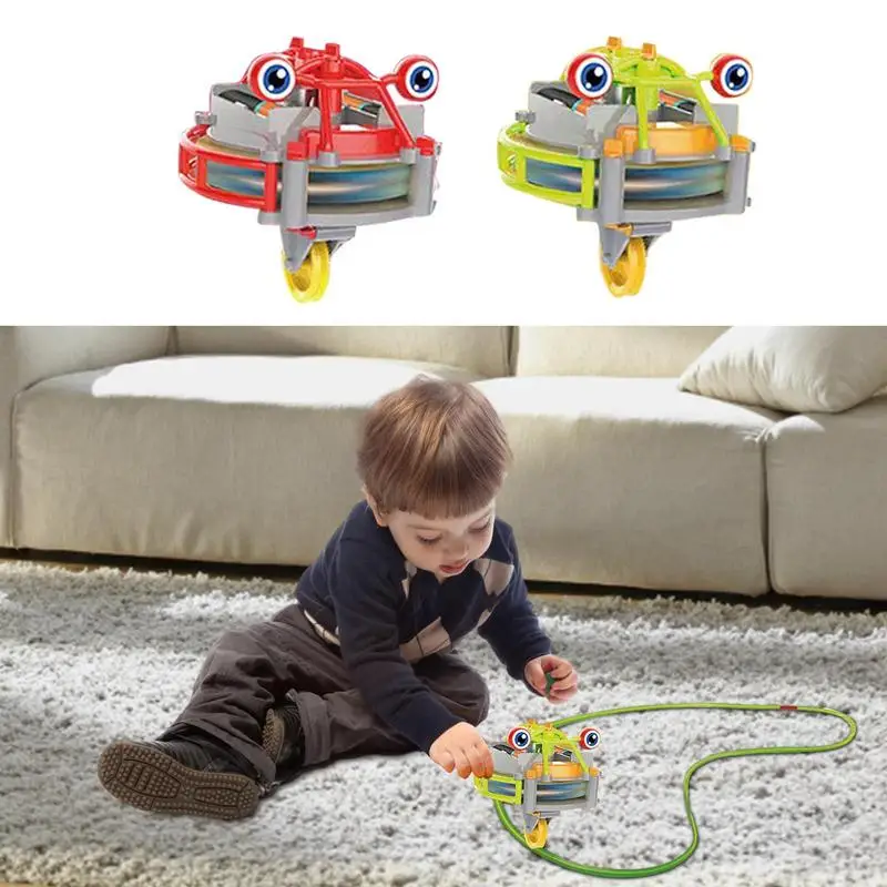 Creative Unicycle Spinner Fingertip Gyro Electric Toy Wire-walking Robot Walker - £18.66 GBP+