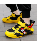 Pikachu Pokemon Kids Sneakers Breathable Lightweight Boy Shoes Children ... - £22.76 GBP