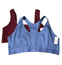 Gap Body Bralette Womens Large  Set of 2 Cotton Rib Lounge Athleisure Comfy - $20.30