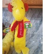 Woodstock Peanuts dog toy squeeks sound 22 inches upc 047475910342 - $44.43