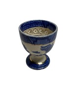 Vintage Blue Willow Ceramic Egg Cup - $21.31 CAD