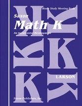 Math K: Homeschool Kit (Saxon Math K Homeschool) Teacher edition [Spiral-bound]  - £50.53 GBP