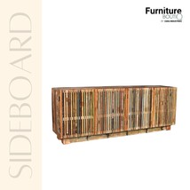 Furniture BoutiQ Rustic Wood Sideboard | Buffet Sideboard Cabinet in Reclaimed  - £2,658.14 GBP