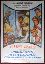 1962 Original Movie Poster BILLY BUDD Robert Ryan Peter Ustinov Melvyn Douglas - £66.43 GBP