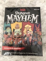 Dungeons &amp; Dragons Dungeon Mayhem Card Game 2-4 Players New Factory Sealed - £10.22 GBP