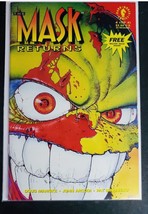 The Mask Returns Issue 4 of 4 Dark Horse Vintage Comic w/Walter Mask Promo Item - $19.34