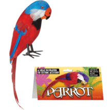 Fake Parrot - Use For CosPlay, Dress-Up, Halloween, Theater, Pirate Accessories! - £7.54 GBP