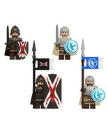 Game of Thrones House Arryn and House Bolton Soldiers 4pcs Minifigures Toy - $18.92 CAD
