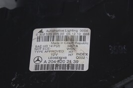 2008-11 Mercedes C204 C63 C300 C350 Headlight Lamp Halogen Driver Left LH image 6