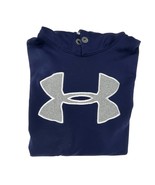 Under Armour Men&#39;s Loose Activewear Embroidered Pullover Hoodie Blue Size M - $278.12 MXN