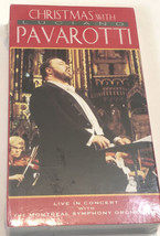 Christmas With Luciano Pavarotti VHS Tape Sealed New Old Stock S2B - £15.81 GBP
