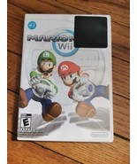 Mario Kart Wii (Nintendo, 2008) DISC And Case With Two Steering Wheels  - $33.24