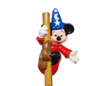 VINTAGE 1990 FANTASIA PENCIL W/ MICKEY MOUSE TOPPER APPLAUSE UNUSED DISNEY - £11.37 GBP