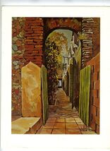 Princess Cruise Line Royal Princess Menu 1985 Caribbean Series by Gluck - $11.88