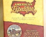Quarter Horse Stone Coasters Wooden Holder American Expedition NIB - $19.79