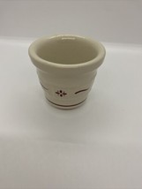 Longaberger Pottery Traditional Red Votive Holder  - £6.27 GBP