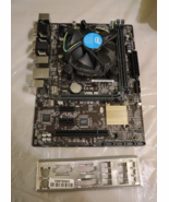 Asus H110M-C MicroATX Motherboard Intel LGA1151 i3-6100 CPU I/O Shield+ Fan - $734.11 MXN