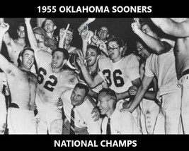 1955 OKLAHOMA SOONERS 8X10 PHOTO PICTURE NCAA FOOTBALL CHAMPS - $4.94