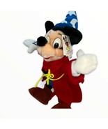 Sorcerer Mickey Mouse Plush NWT Vintage Disney Parks Toy Fantasia - $23.53 CAD