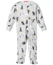allbrand365 designer Baby Matching Woodland-Print Footed Pajama,Winter Trees,24M - £17.40 GBP