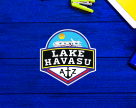 Lake Havasu Arizona Decal Sticker 3&quot; Houseboat House Boat Boating Water Skiing - £4.15 GBP