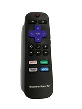 New Original Hisense HU-RCRUS-21G Roku Remote Control Netflix Hulu Roku ... - £12.74 GBP