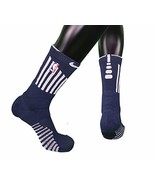 NBA Authentics Nike Detroit Pistons Basketball Team Issued Crew Socks Ci... - $34.60