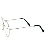 CLASSIC VINTAGE RETRO Style Clear Lens EYE GLASSES Small Silver Fashion ... - £9.89 GBP