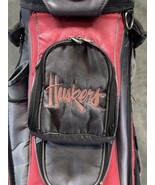 Nebraska Huskers Golf Bag Cart With Rain Hood 14 Way Club Arrangement NCAA  - $1,483.28 MXN