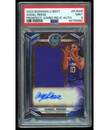 ANGEL REESE 2023-24 Bowman Best U Prospect Jumbo Relic Autographs PSA 9 - €867,62 EUR
