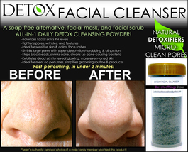 Natural Detox Facial Cleanser Blackhead Remover Pore Scrubber Charcoal Soap Mask - £26.88 GBP