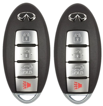 2 New Smart Key For Infiniti QX56 2011 2012 2013 Proximity CWTWB1U787 Hatch A+++ - £55.97 GBP