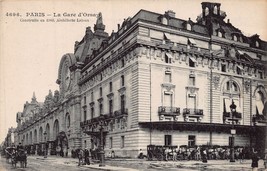 Paris France~La Gare D&#39;orsay Photo Postcard - £8.68 GBP